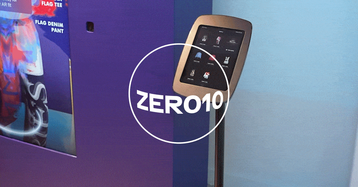 ZERO10: Shopping AR Turning Digital Screens into Fitting Rooms